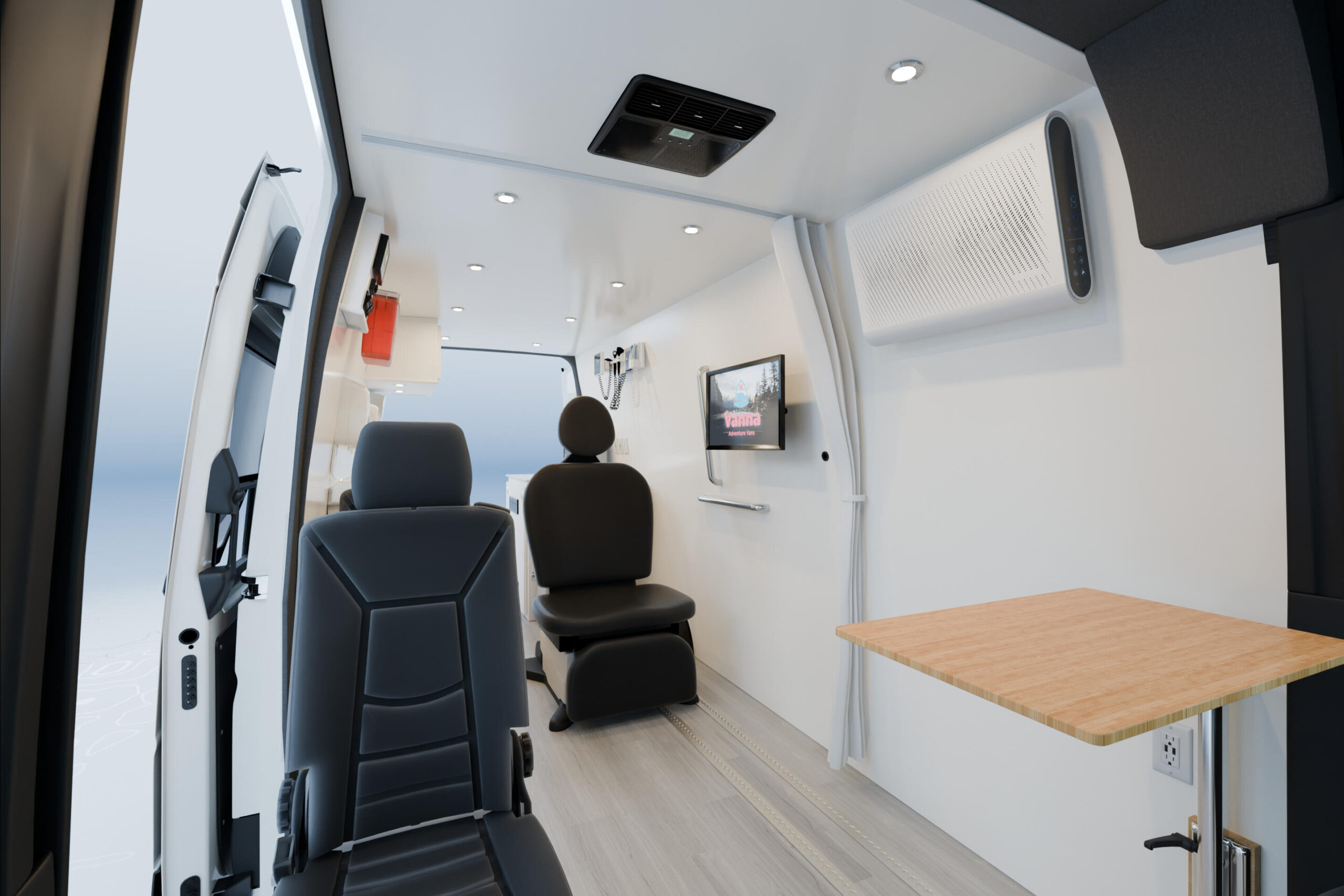 Mobile Medical Health Clinic Van EKG Mobile Medical Health Clinic Van EKG
