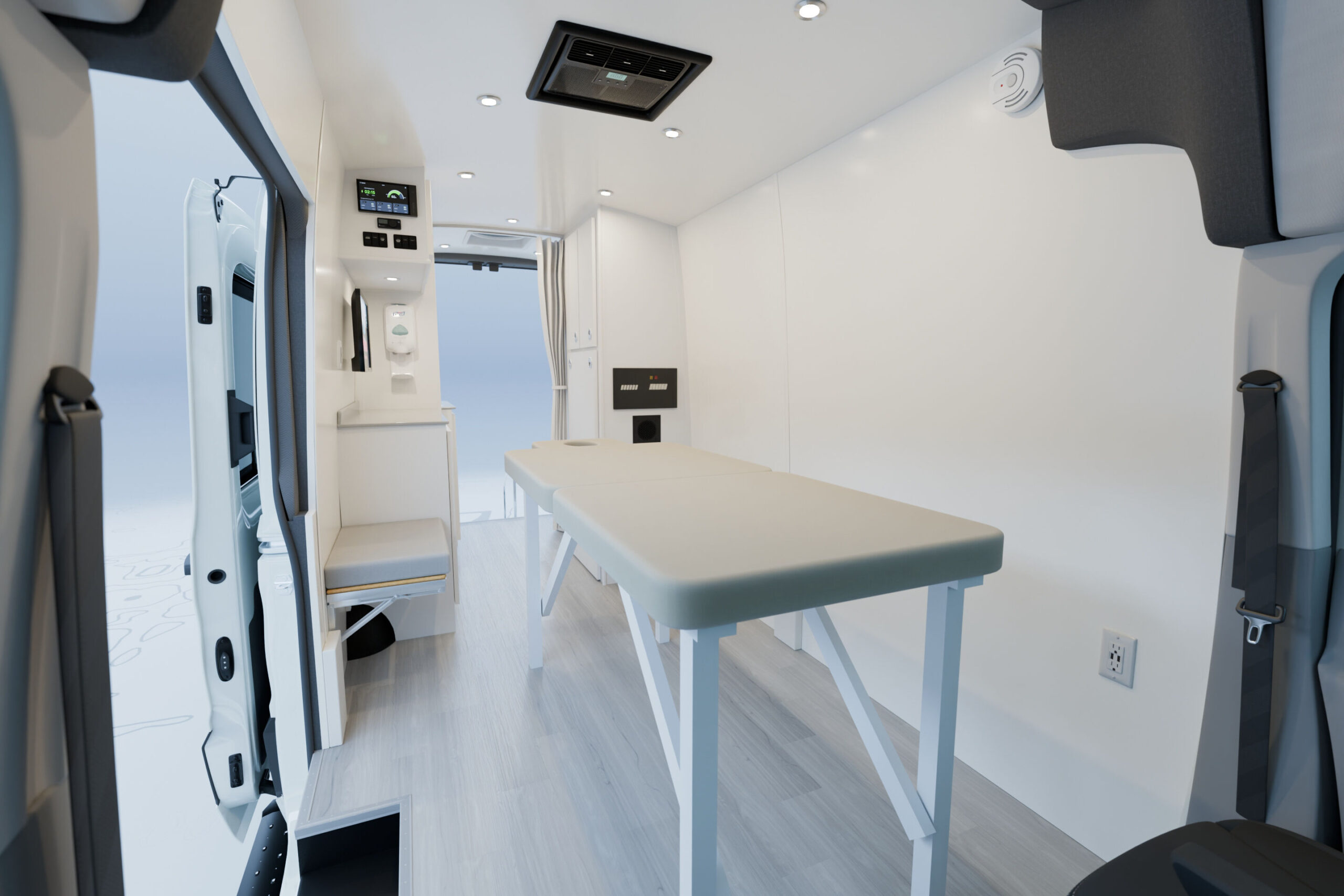 Mobile Chiropractor Massage Therapy Laser Therapy Medispa Van Vehicle Mobile Chiropractor Massage Therapy Laser Therapy Medispa Van Vehicle