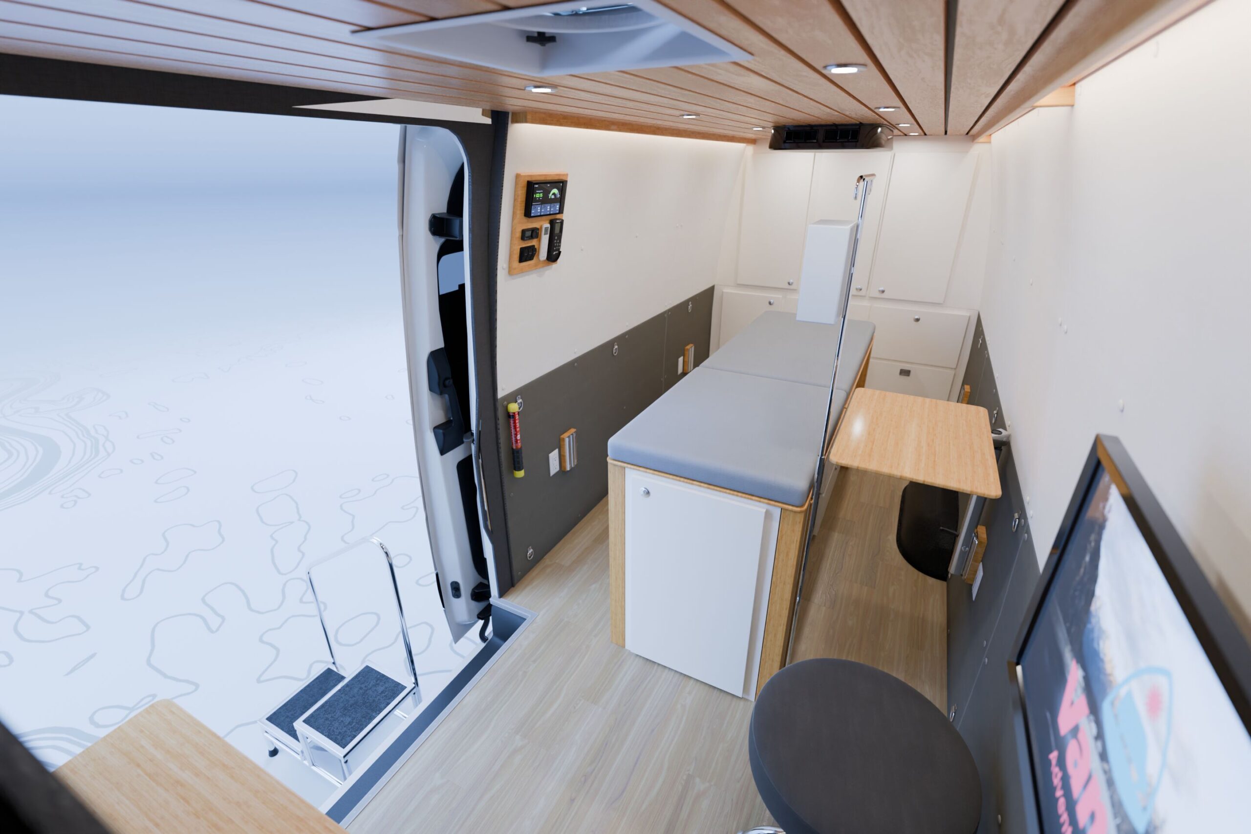 Mobile Healthcare Training Simulator Van Mobile Healthcare Training Simulator Van