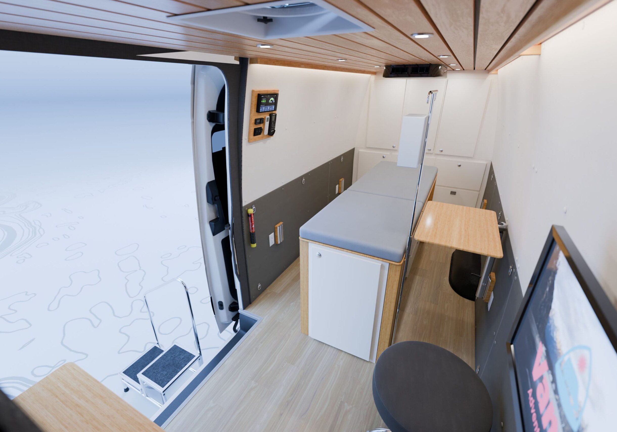Mobile Healthcare Training Simulator Van